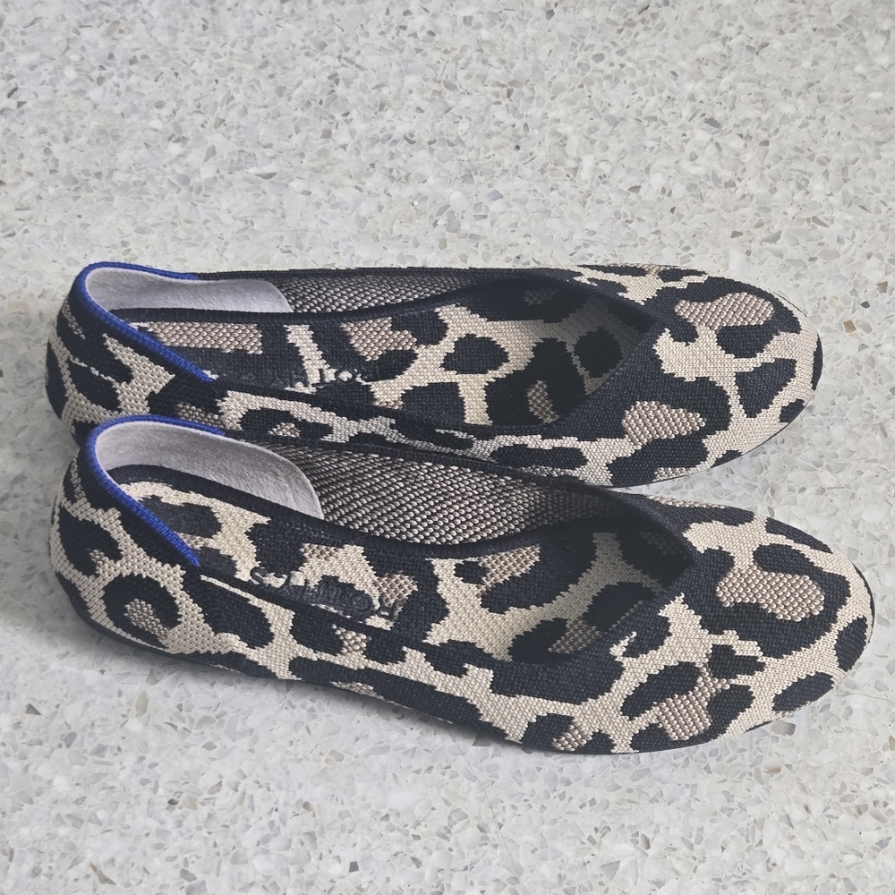 Rothy's Leopard Flats